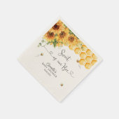 Serviette En Papier Sucré comme peut être Baby shower (Coin)