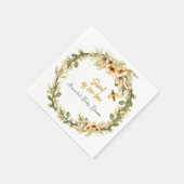 Serviette En Papier Sucré comme peut être Baby shower (Coin)