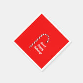 Serviette En Papier Sucre de canne Sweet Happy Vacances Papier Napkin (Coin)