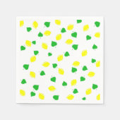 Serviette En Papier Sucrée Lemonade d'été (Devant)