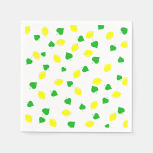 Serviette En Papier Sucrée Lemonade d'été