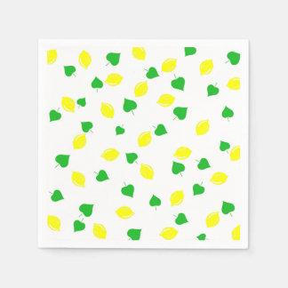 Serviette En Papier Sucrée Lemonade d'été