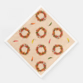 Serviette En Papier Sud-Ouest du Chili Ristra Wreaths partout sur Moti (Coin)