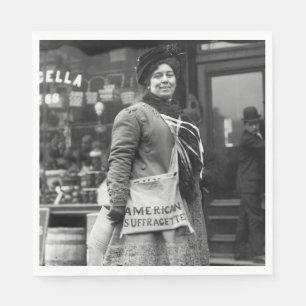 Serviette En Papier Suffragette américaine, 1910