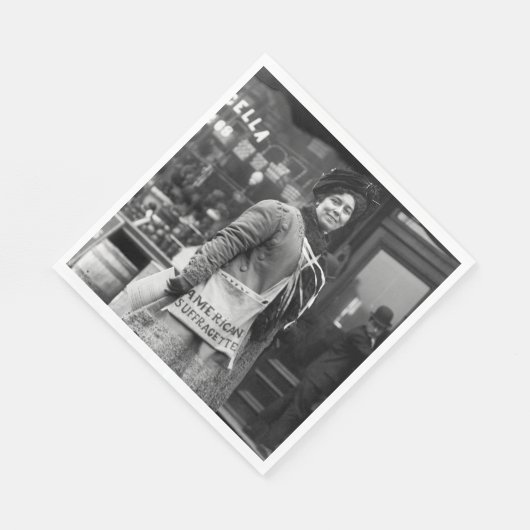 Serviette En Papier Suffragette américaine, 1910 (Coin)