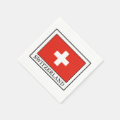 Serviette En Papier Suisse (Coin)