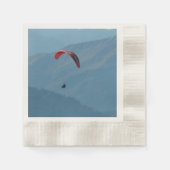 Serviette En Papier Suisse Paraglider 🏔️ Aventure Papier serviettes (Devant)