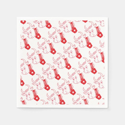 Serviette En Papier Suisse - Suisse - Svizzera - Svizra (Devant)