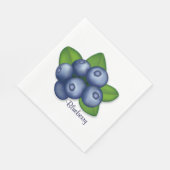 Serviette En Papier Summer Blueberry Party (Coin)