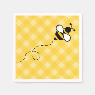 Serviette En Papier Summer Honey Bee Party Pique-nique Napkins