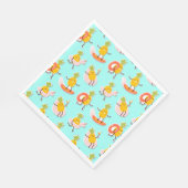 Serviette En Papier Summer Pineapple Fun Paper Napkin (Coin)