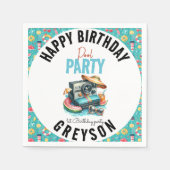 Serviette En Papier Summer Pool Party 2e anniversaire (Devant)