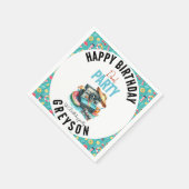 Serviette En Papier Summer Pool Party 2e anniversaire (Coin)