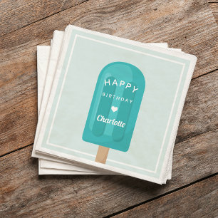 Serviette En Papier Summer Popsicle Anniversaire de enfant Party