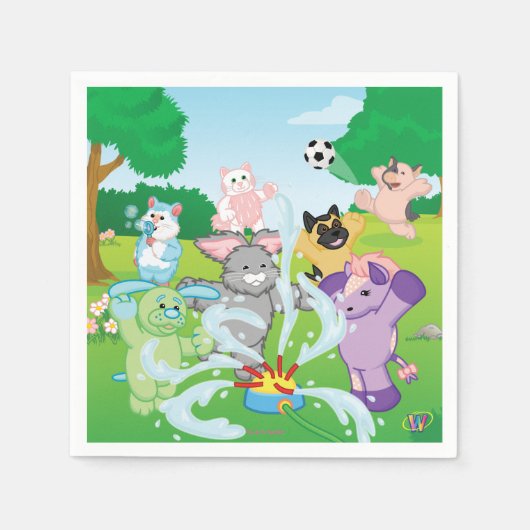 Serviette En Papier Summer Sensation (Devant)