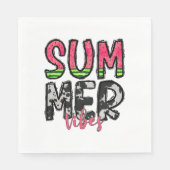 Serviette en papier Summer Vibes (Devant)