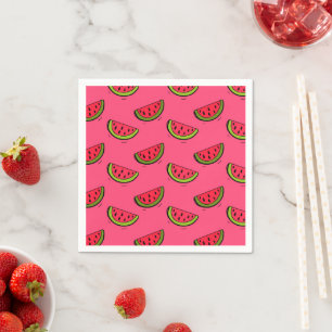 Serviette En Papier Summer Watermelon