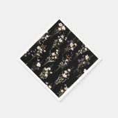 Serviette En Papier Summer Wildflower Bouquets Abstract Design (Coin)