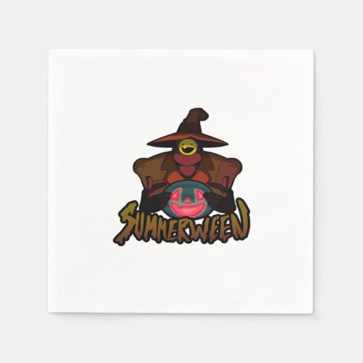 Serviette En Papier Summerween Classic Viral en 2025 (Devant)