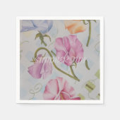 SERVIETTE EN PAPIER SUMMERY POIS DOUX (Devant)