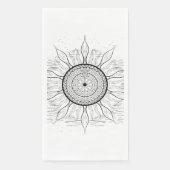 Serviette En Papier Sun Mandala 1 (Devant)