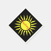 Serviette En Papier Sun Thunder_Cove (Coin)
