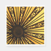 Serviette En Papier Sunburst (Devant)