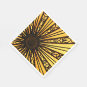 Serviette En Papier Sunburst (Coin)