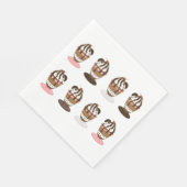 Serviette En Papier Sundaes de crème glacée (Coin)