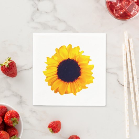 Serviette En Papier Sunflower Wonder 4Laurel (En situation)