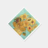 Serviette En Papier Sunflowers Vincent van Gogh (Coin)