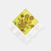 Serviette En Papier Sunflowers Vincent van Gogh (Coin)