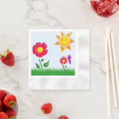 Serviette En Papier SUnny (En situation)