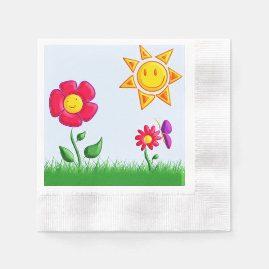 Serviette En Papier SUnny (Devant)