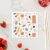 Serviette En Papier Sunny Beach Fun Motif (En situation)
