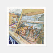 Serviette En Papier Sunny Side (Devant)