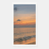 Serviette En Papier Sunset Beach Guest Serviettes Papier serviette 50 (Devant)