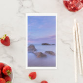 Serviette En Papier Sunset Beach Guest Towel Paper Napkins 38 (En situation)