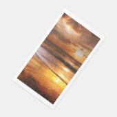 Serviette En Papier Sunset Beach Guest Towel Paper Napkins 44 (Coin)
