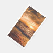 Serviette En Papier Sunset Beach Guest Towel Paper Napkins 45 (Coin)