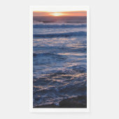 Serviette En Papier Sunset Beach Guest Towel Paper Napkins 48 (Devant)