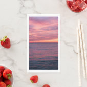 Serviette En Papier Sunset Beach Guest Towel Paper Napkins 49 (En situation)