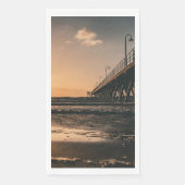 Serviette En Papier Sunset Beach Guest Towel Paper Napkins 51 (Devant)