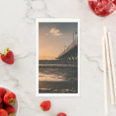 Serviette En Papier Sunset Beach Guest Towel Paper Napkins 51 (En situation)