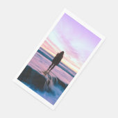 Serviette En Papier Sunset Beach Guest Towel Paper Napkins 8 (Coin)