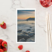 Serviette En Papier Sunset Beach Guest Towel Papier de serviettes serv (En situation)