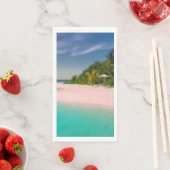 Serviette En Papier Sunset Beach Guest Towel Papier serviette serviett (En situation)