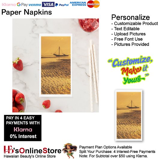 Serviette En Papier Sunset Beach Guest Towest Papier serviette serviet