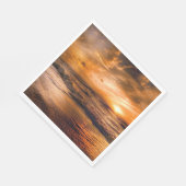 Serviette En Papier Sunset Beach Standard Luncheon Paper Napkins 45 (Coin)