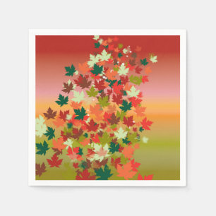 Serviette En Papier Sunset canadien